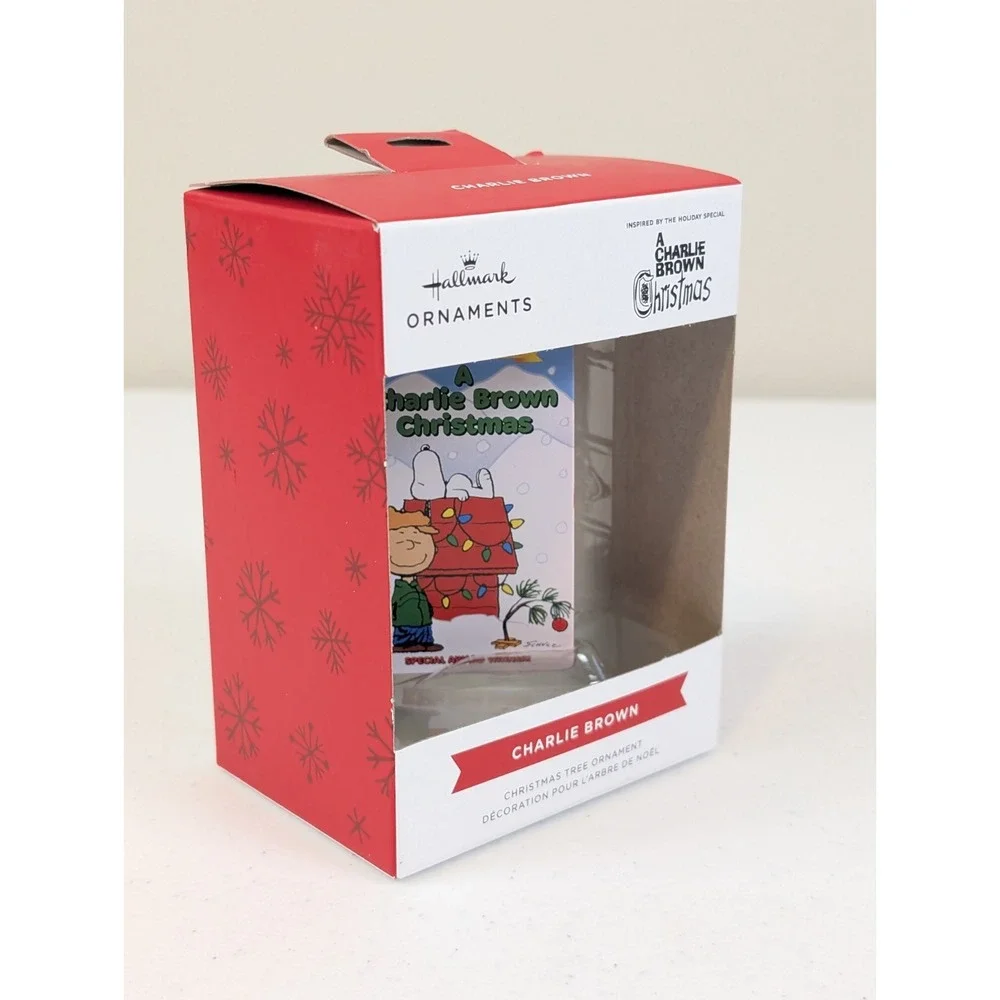 Hallmark Charlie Brown Christmas VHS Tape Christmas Ornament 3